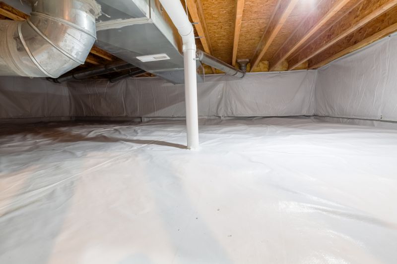 Encapsulated Crawlspace Interior